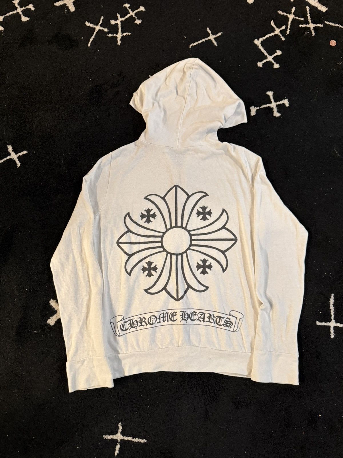 Chrome Hearts CHROME HEARTS CEMETERY HOODIE DAGGER Size US M / EU 48-50 / 2 - 2 Thumbnail
