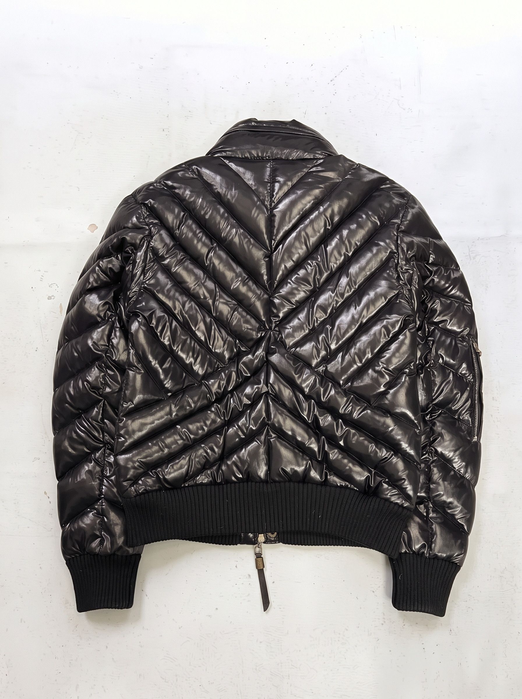 Roberto Cavalli AW2009 Cavalli Black Puffer Jacket Size US L / EU 52-54 / 3 - 3 Thumbnail