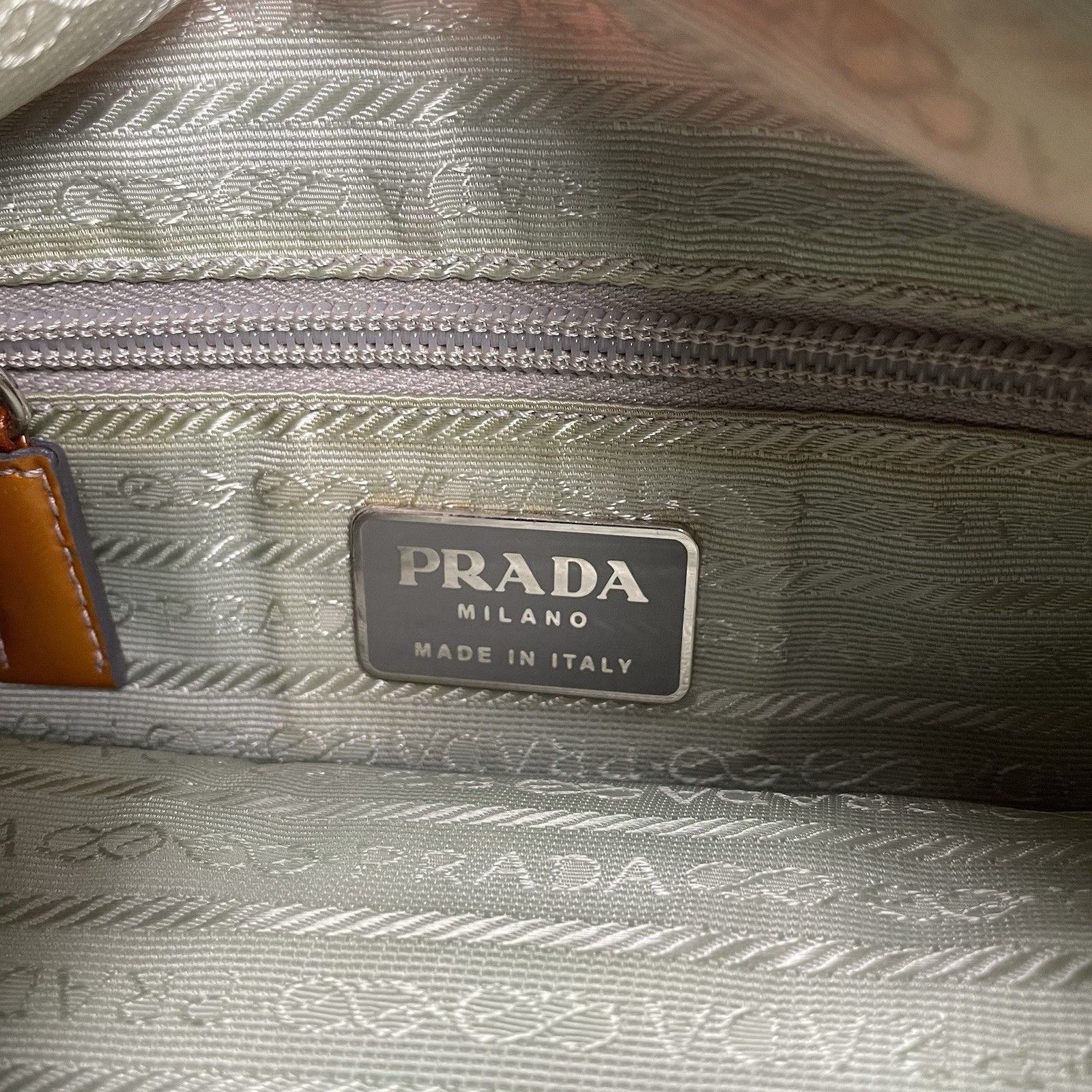 Prada Prada Shoulder Bag Pink Nylon Crossbody Bag Size ONE SIZE - 9 Thumbnail