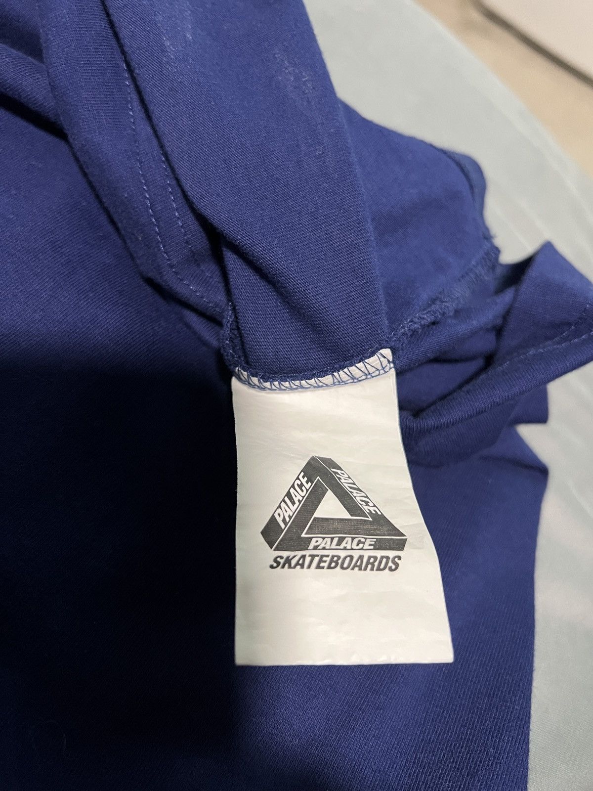 Palace Palace P Ringer T-shirt Navy (XL) Size US XL / EU 56 / 4 - 5 Thumbnail