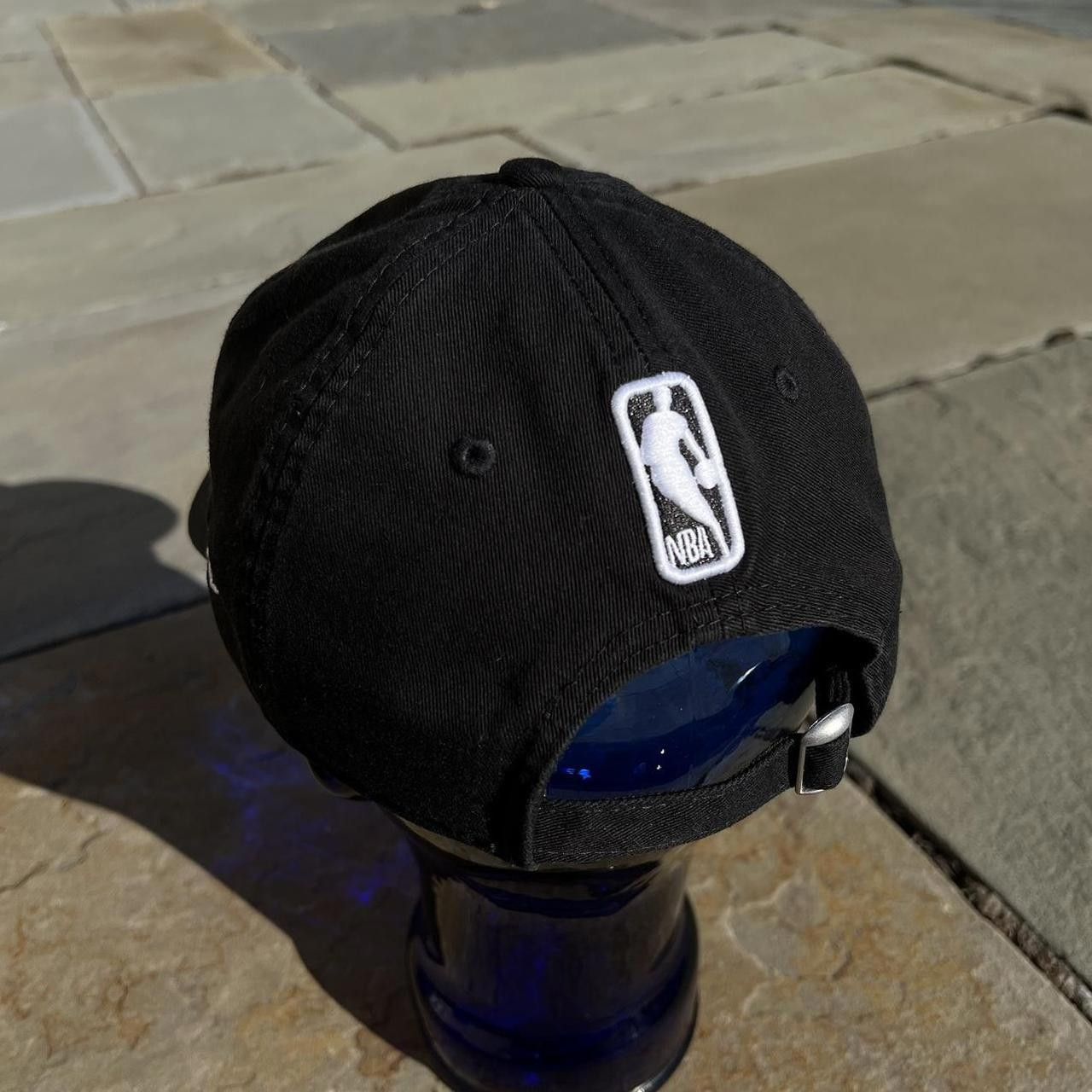 New Era Blacked Out LA Lakers New Era Strapback Hat Size ONE SIZE - 4 Thumbnail