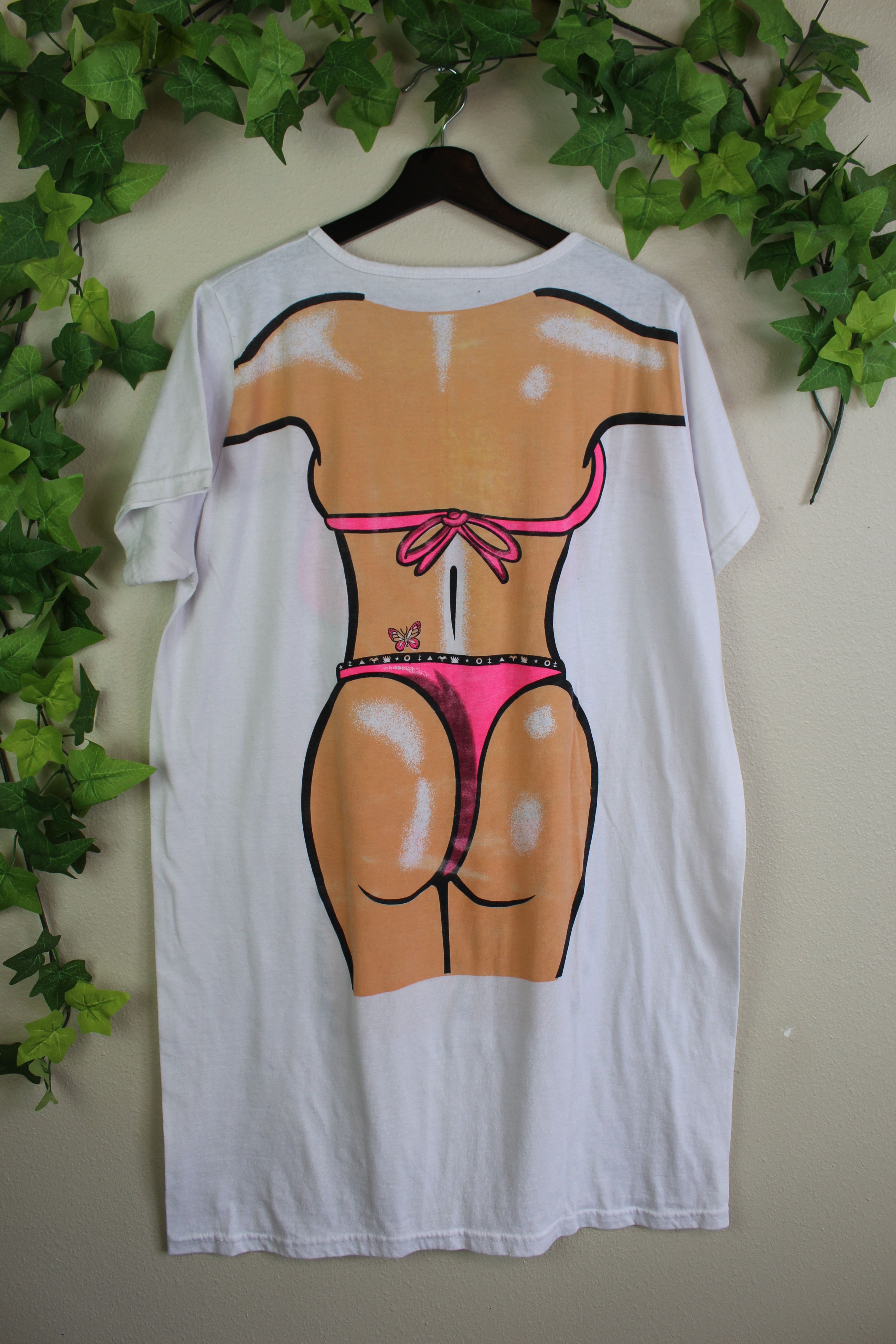 Other × Vintage BIKINI COVER UP SHIRT TEASE Size ONE SIZE - 4 Thumbnail