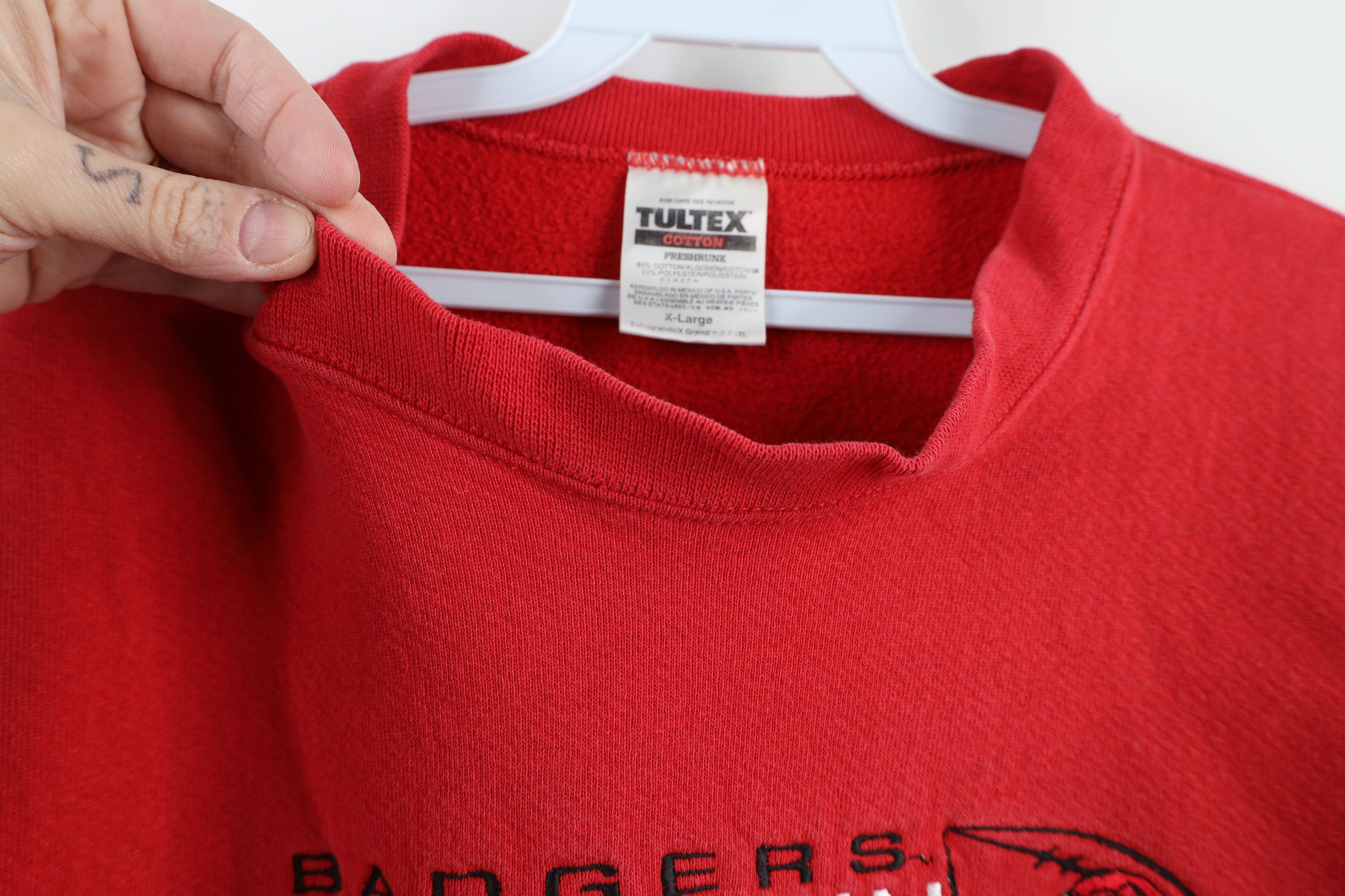 Vintage Vintage Bowl University of Wisconsin Football Sweatshirt Size XL / US 12-14 / IT 48-50 - 4 Thumbnail
