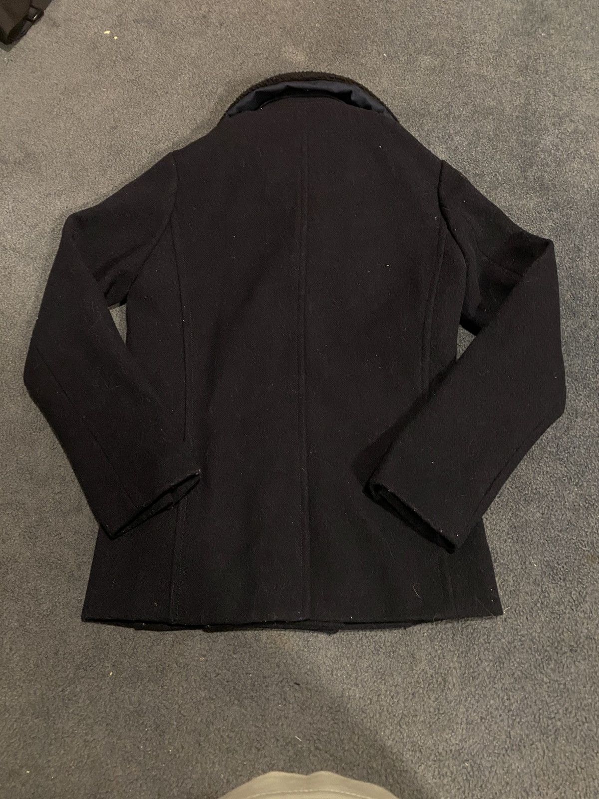 Schott × Vintage SCHOTT NYC CYCLONE 4 PEACOAT Size S / US 4 / IT 40 - 4 Thumbnail