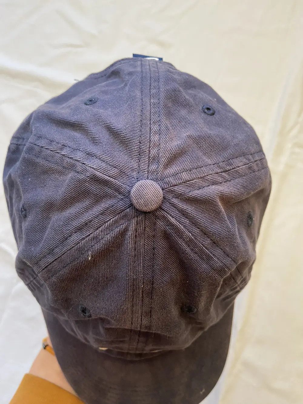 Nike 🦍VINTAGE 90s Y2K DISTRESSED NIKE DRILL FADED CAP HAT SWOOSH Size ONE SIZE - 11 Thumbnail