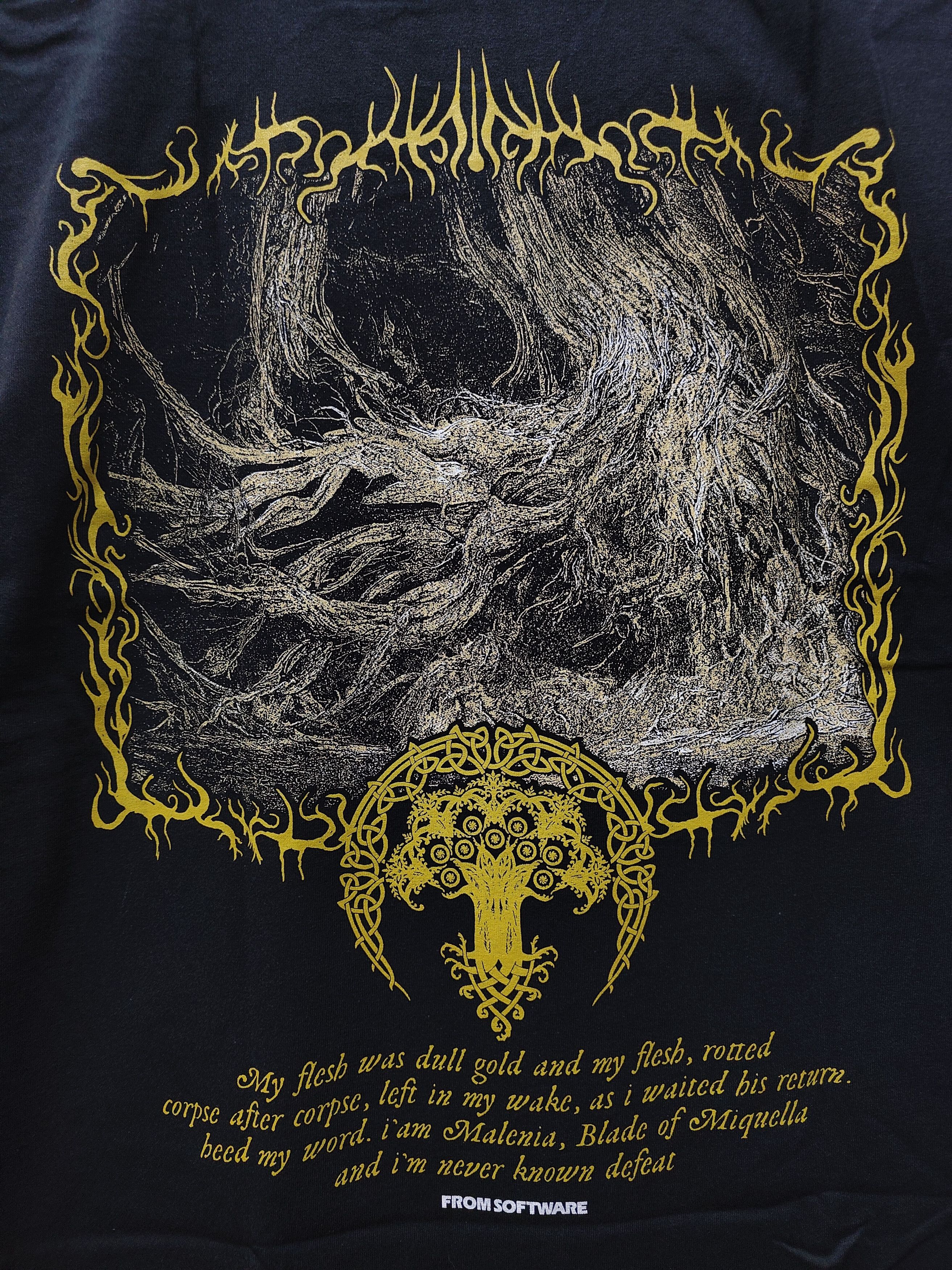 Playstation Elden Ring "Milenia, Blade Of Miquella" T-shirt Size US XL / EU 56 / 4 - 7 Thumbnail