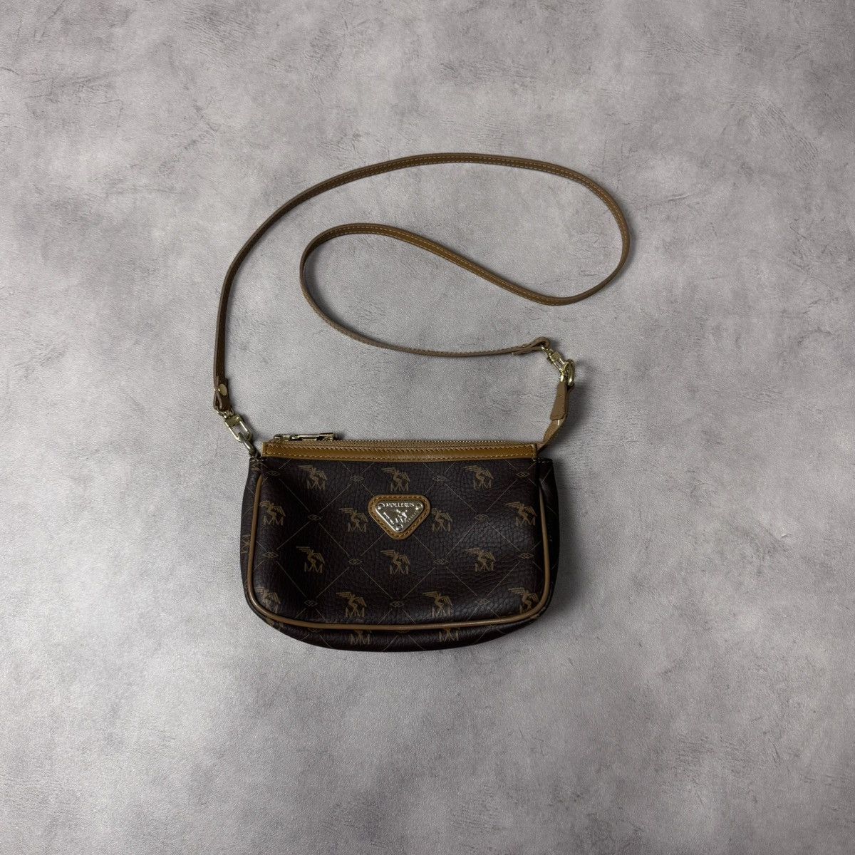 Maison Mollerus Mollerus Women’s Shoulderbag Pecarus Brown/Gold Missy Size ONE SIZE - 1 Thumbnail