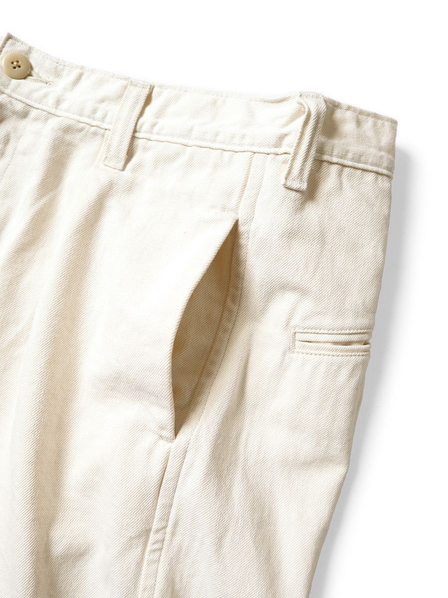 Kapital Kapital 10oz White Denim Shorts Hutelimake Size US 36 / EU 52 - 5 Thumbnail