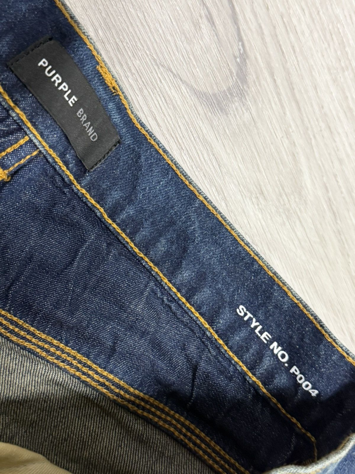 Purple Brand Purple Brand Kintsugi Flare Jeans – Dark Indigo Size US 32 / EU 48 - 3 Thumbnail