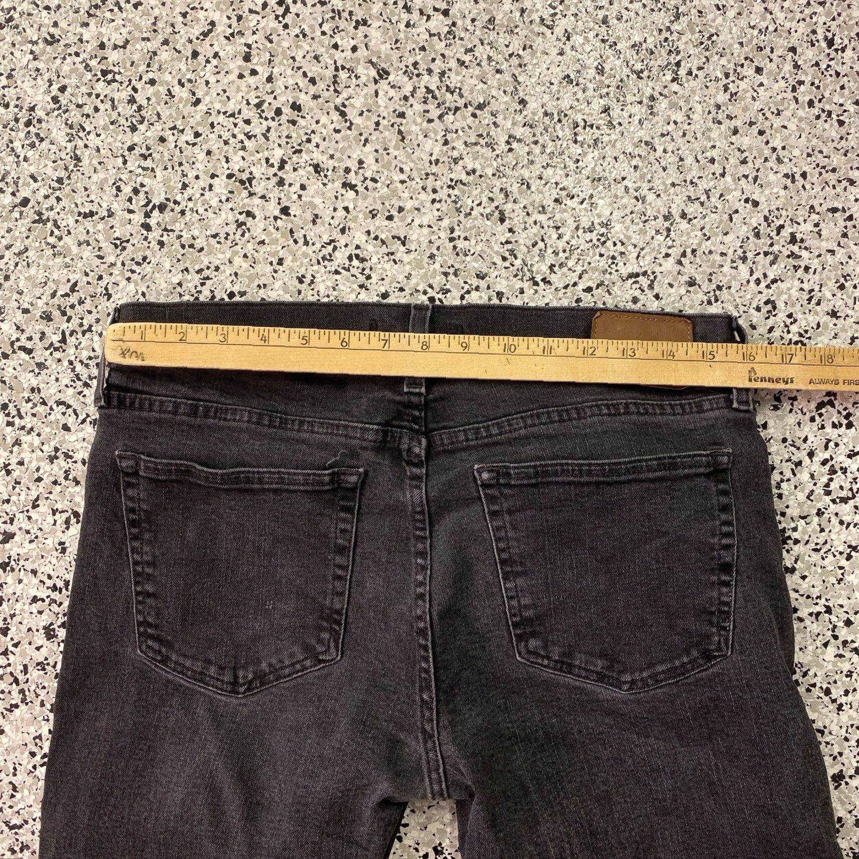 Madewell Madewell Men’s Black Skinny Jeans Jeans City Logo 31x28 33x30 Dark Wash Denim Men Size US 31 - 4 Thumbnail