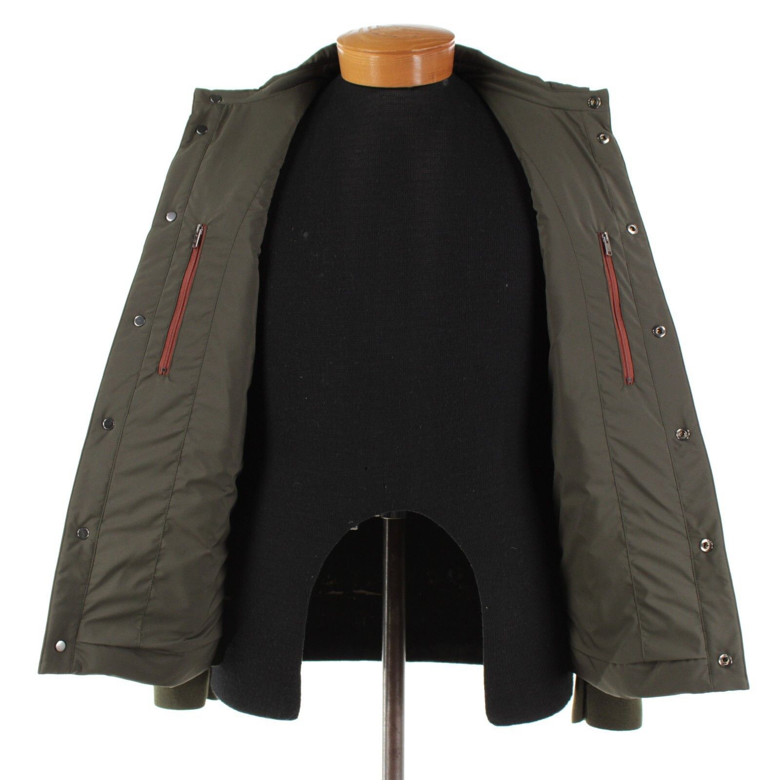 Luciano Barbera Luciano Barbera Jacket Size M US In Green Polyester & Wool Size US M / EU 48-50 / 2 - 7 Thumbnail