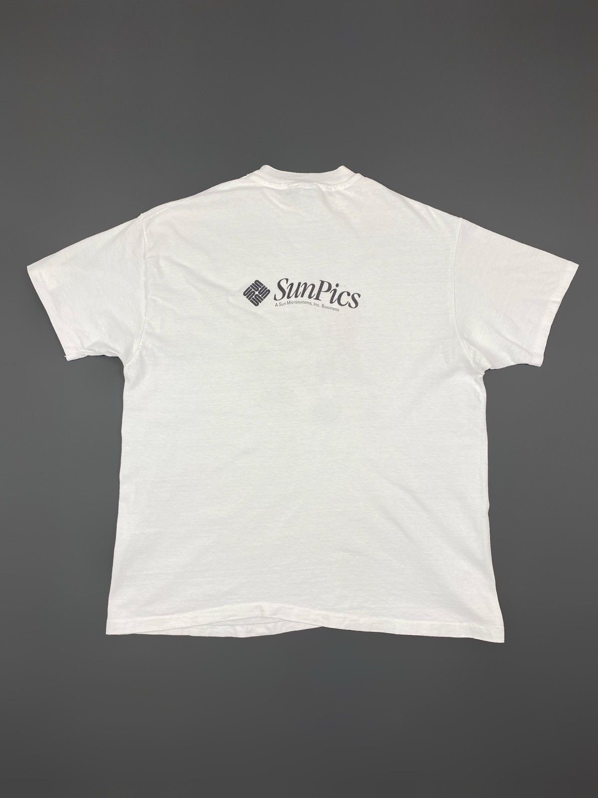 Vintage 1990’s Vintage SunPics Printing Solutions Graphic Tee Size US XL / EU 56 / 4 - 6 Thumbnail