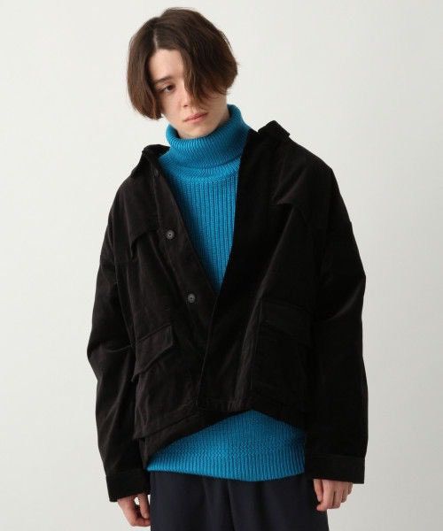 Beams Plus HARE Velvet Military Blouson Black Size US M / EU 48-50 / 2 - 10 Thumbnail