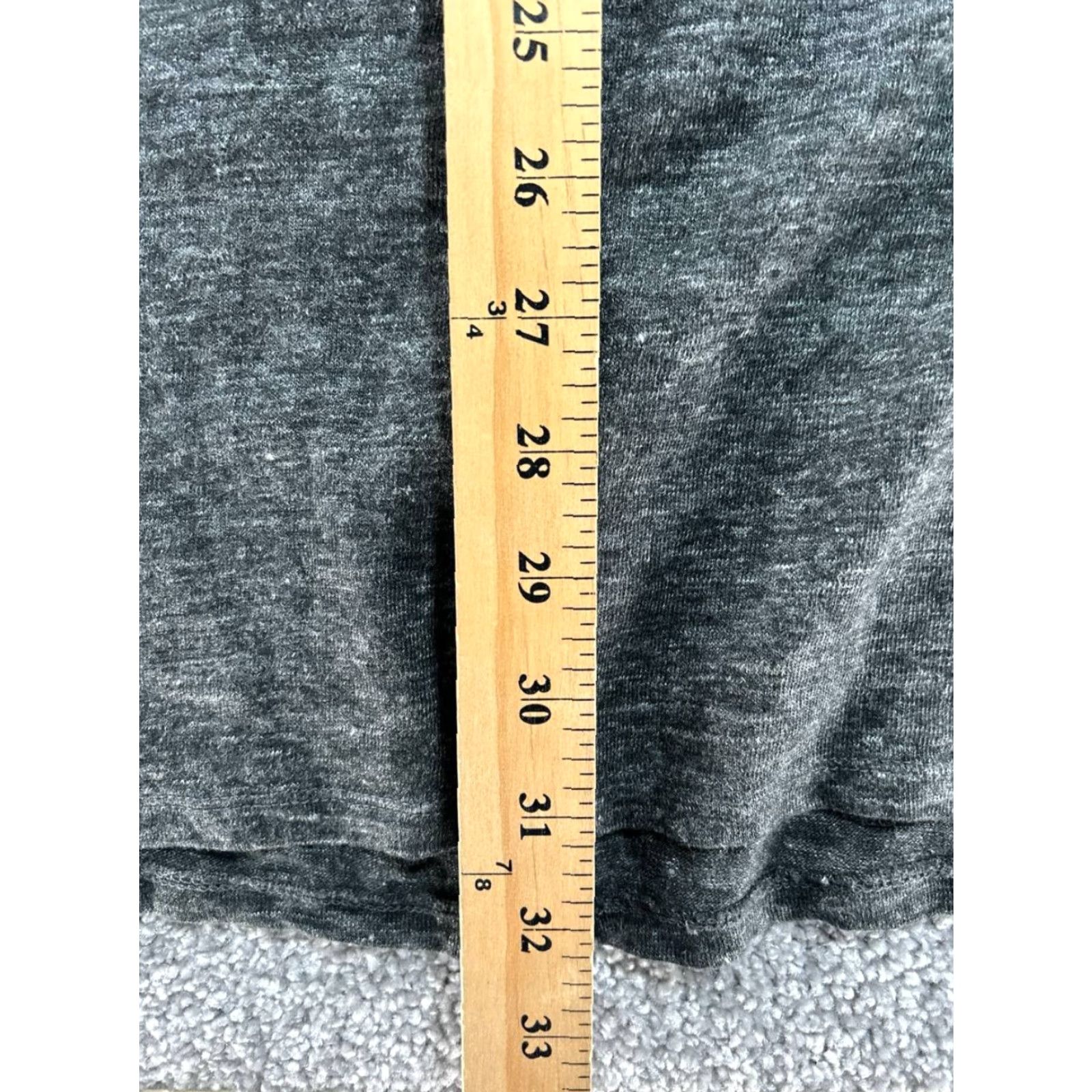 Everlane Everlane Shirt Dress Womens Medium Gray Linen Pullover Size M / US 6-8 / IT 42-44 - 8 Thumbnail