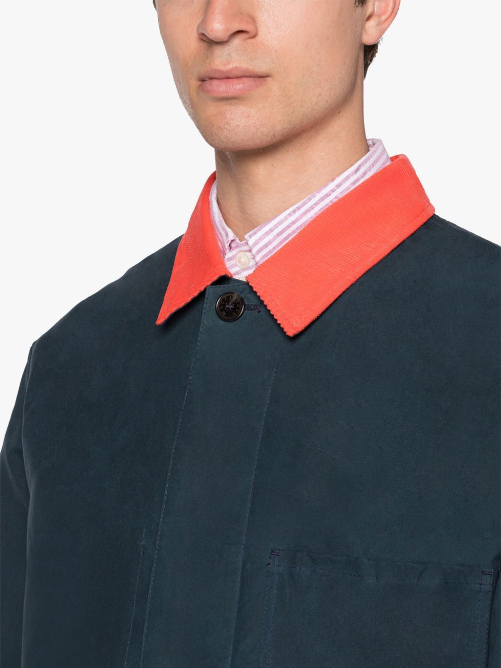 Mackintosh o1mle0424 Drizzle Chore Jacket in Green Size US S / EU 44-46 / 1 - 4 Thumbnail