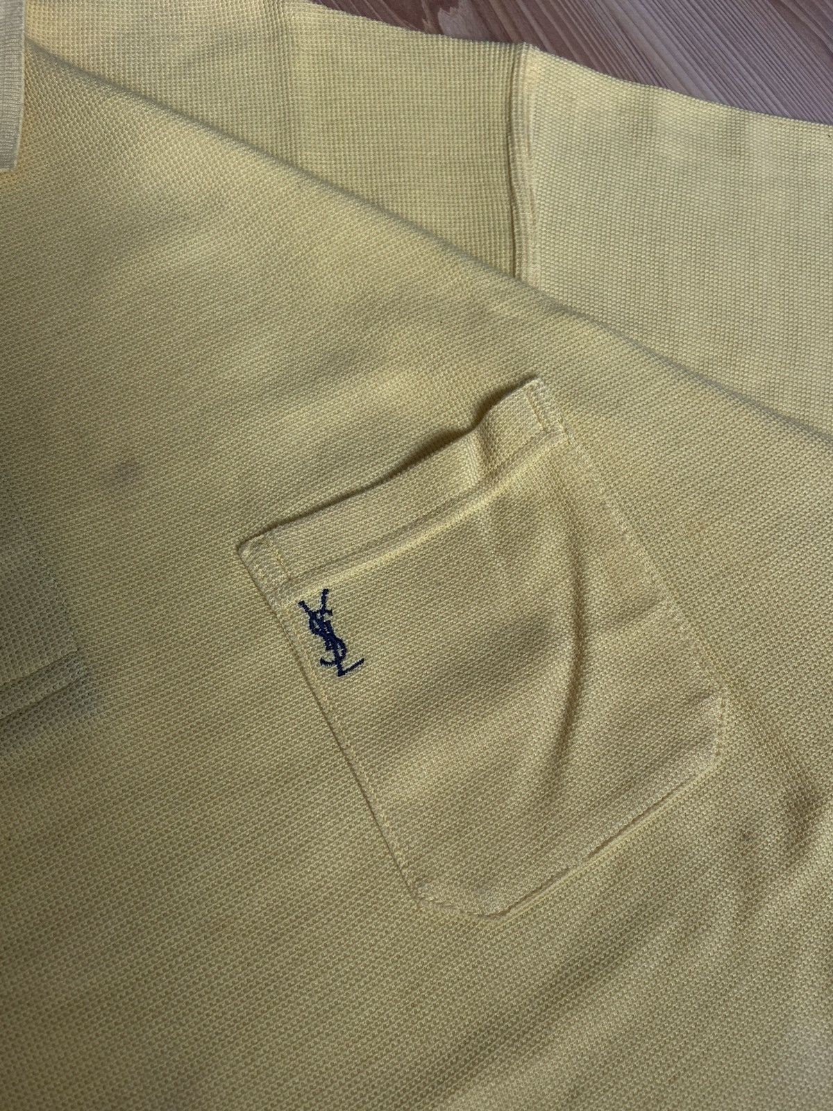 Yves Saint Laurent Vintage Polo Shirt Yves Saint Laurent Rare Item Size US XL / EU 56 / 4 - 5 Thumbnail