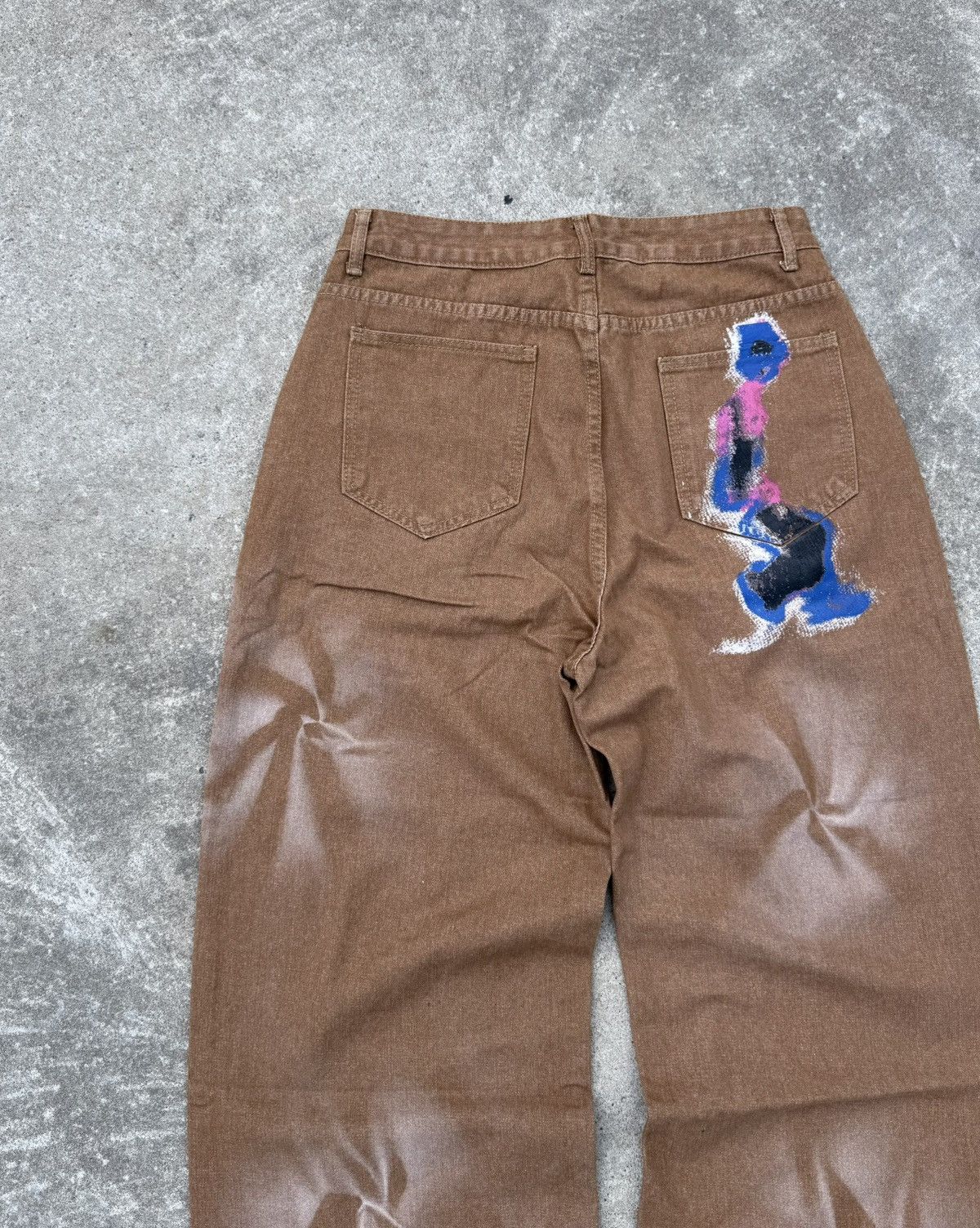 Other Vintage Y2K avantgarde streetwear buggy wide oversized jeans Size US 32 / EU 48 - 15 Thumbnail