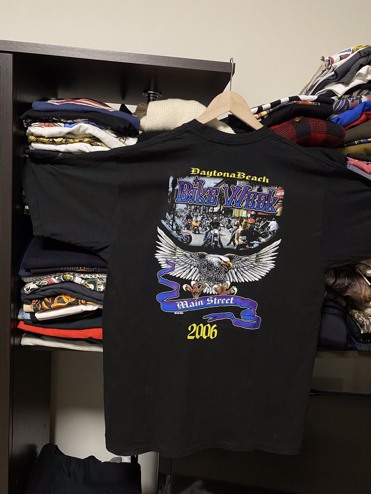 Gildan × Vintage Vintage Y2K Bike Week Shirt Daytona Motorcycle Biker Tee Size US XL / EU 56 / 4 - 7 Thumbnail