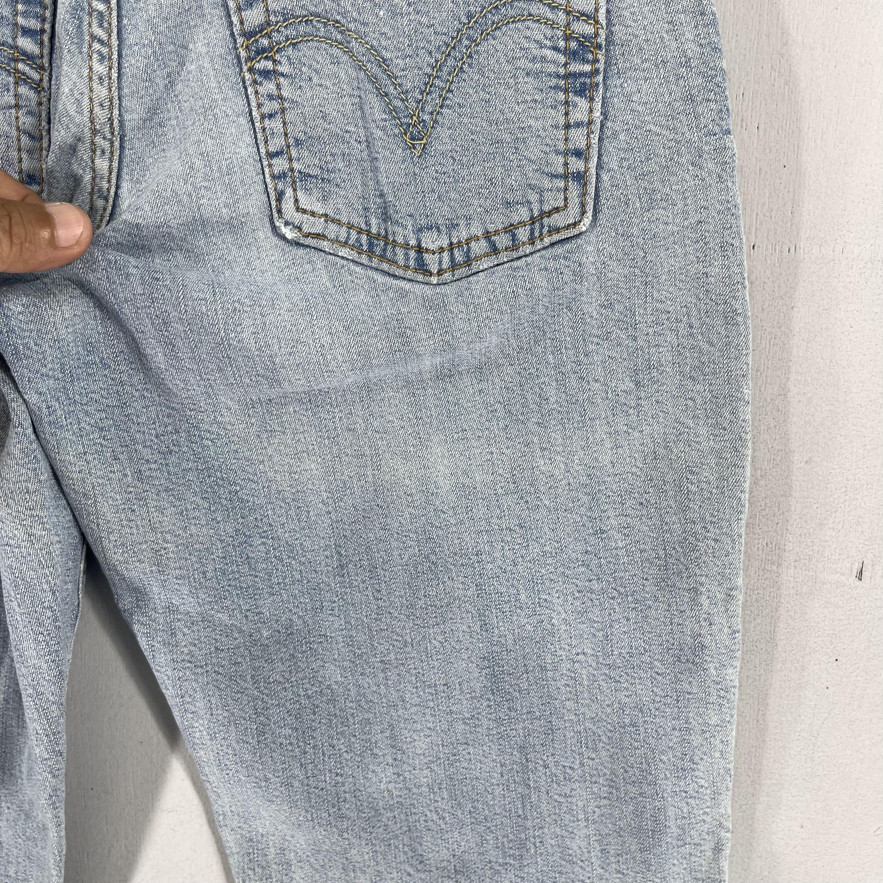 Levi's × Vintage Size 28 Vintage Distressed Levis 550 Relaxed Bootcut Jeans Size 28" / US 6 / IT 42 - 8 Thumbnail