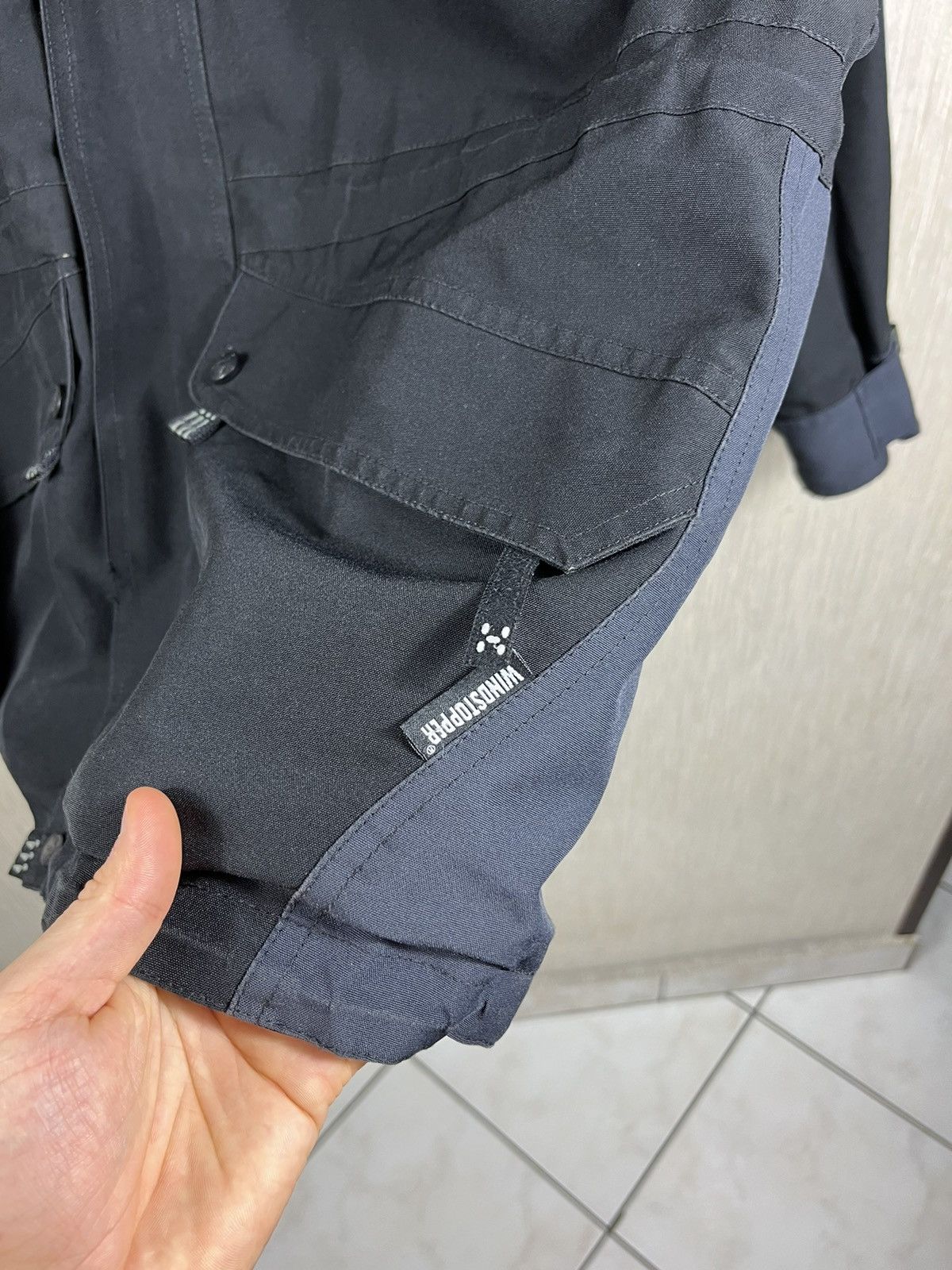 Haglofs × Vintage Vintage Haglofs windstopper rain jacket y2k outdoor coat Size US L / EU 52-54 / 3 - 14 Thumbnail