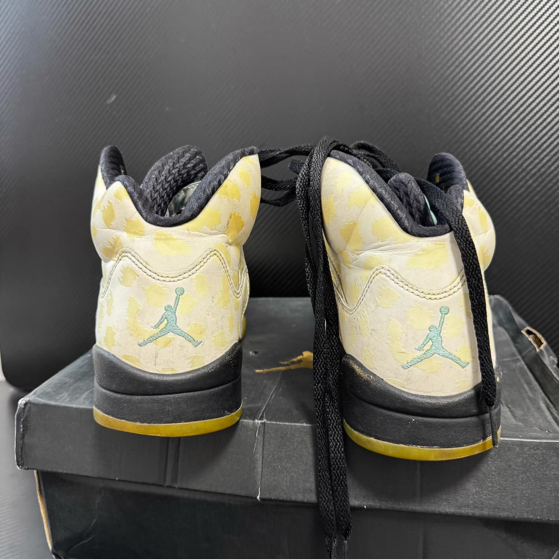 Nike Nike Air Jordan 5 Retro "Island Green" Q11 Size US 9.5 / EU 42-43 - 3 Thumbnail