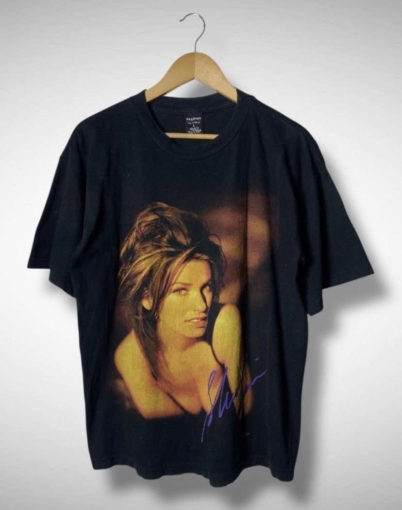Band Tees Vintage 90’s Shania Twain Rare Item Naked Big Boobs Size US L / EU 52-54 / 3 - 1 Thumbnail