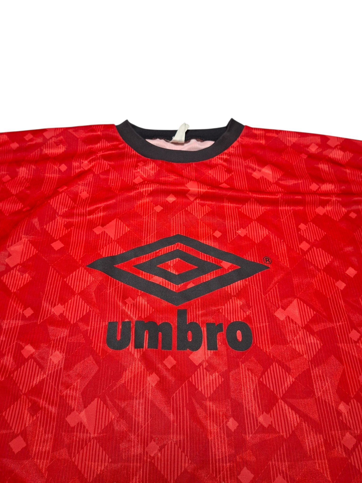 Umbro UMBRO VINTAGE 90S BIG LOGO SOCCER JERSEY TEE Size US M / EU 48-50 / 2 - 2 Thumbnail