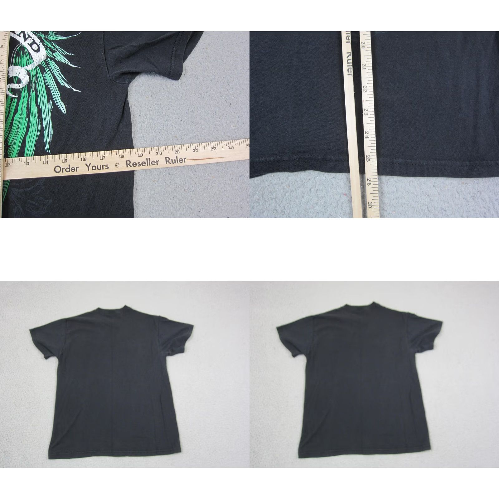 Delta Vintage Ireland Shirt Delta Men T-Shirt M Black Shamrock Wings Graphic 90s Logo Outdoor 90s Mens Size US M / EU 48-50 / 2 - 8 Thumbnail