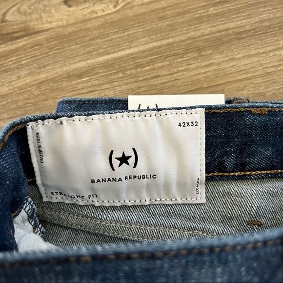 Banana Republic Banana Republic Organic Straight Leg Denim Jeans Size US 42 / EU 58 - 5 Thumbnail