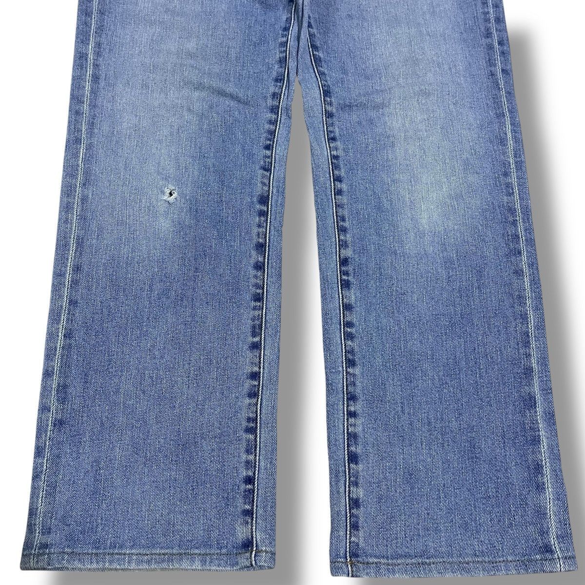 If Six Was Nine × Japanese Brand × Le Grande Bleu (L.G.B.) VINTAGE UNIQLO WASHED BLUE DENIM PANTS Size US 32 / EU 48 - 4 Thumbnail