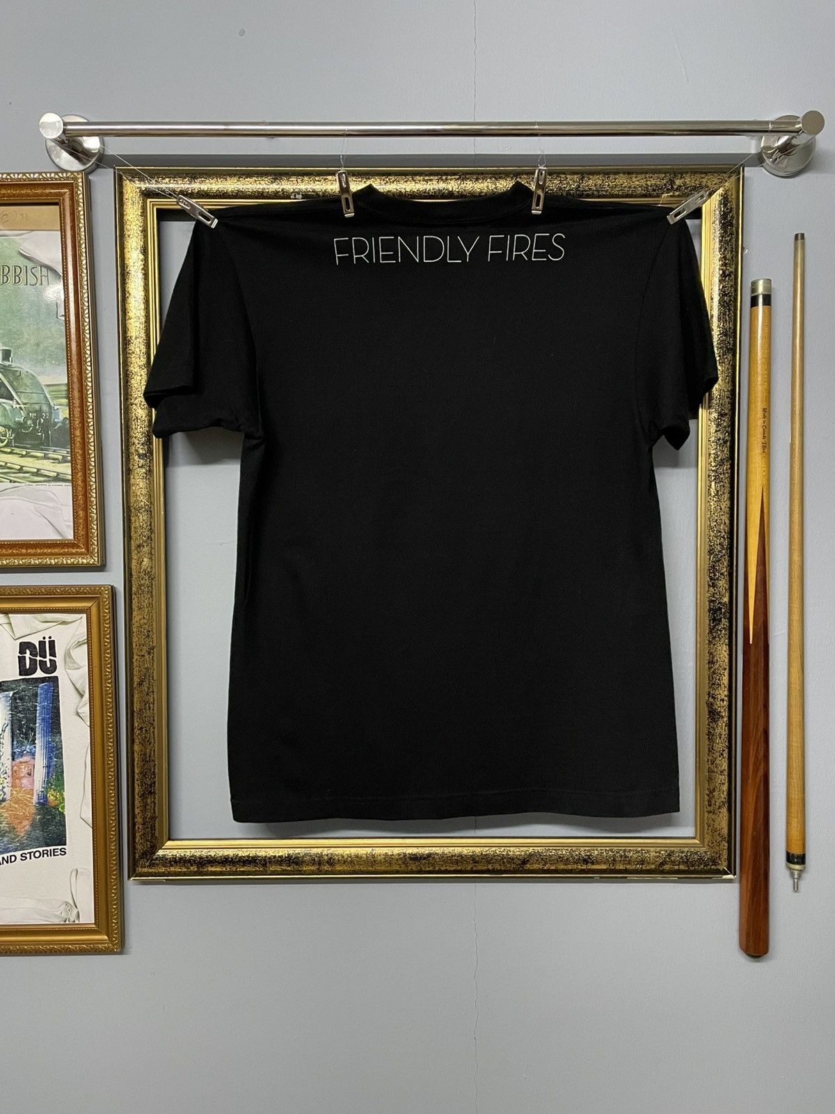 Band Tees Vintage Original Friendly Fires Skeleton Indie Rock Band Size US M / EU 48-50 / 2 - 7 Thumbnail