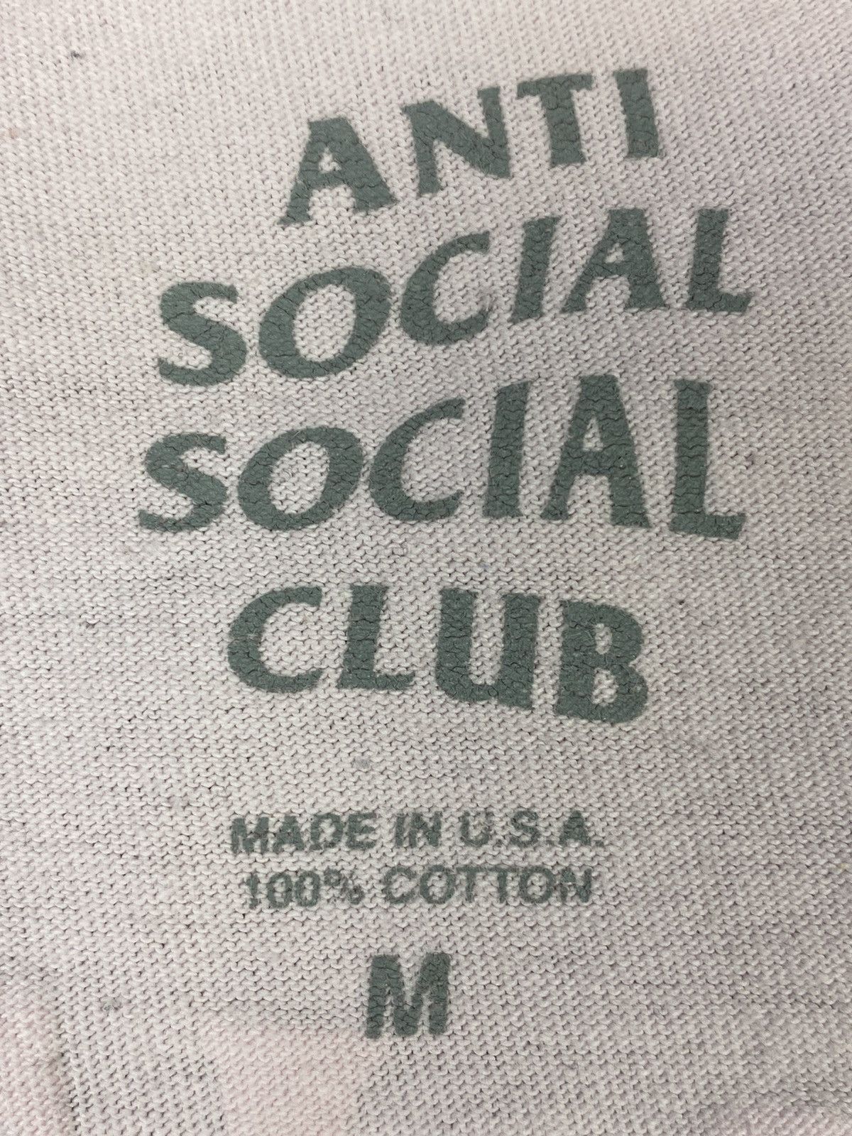 Anti Social Social Club Anti Social Social Club Roses Pink Big Logo T Shirt Size US M / EU 48-50 / 2 - 16 Thumbnail