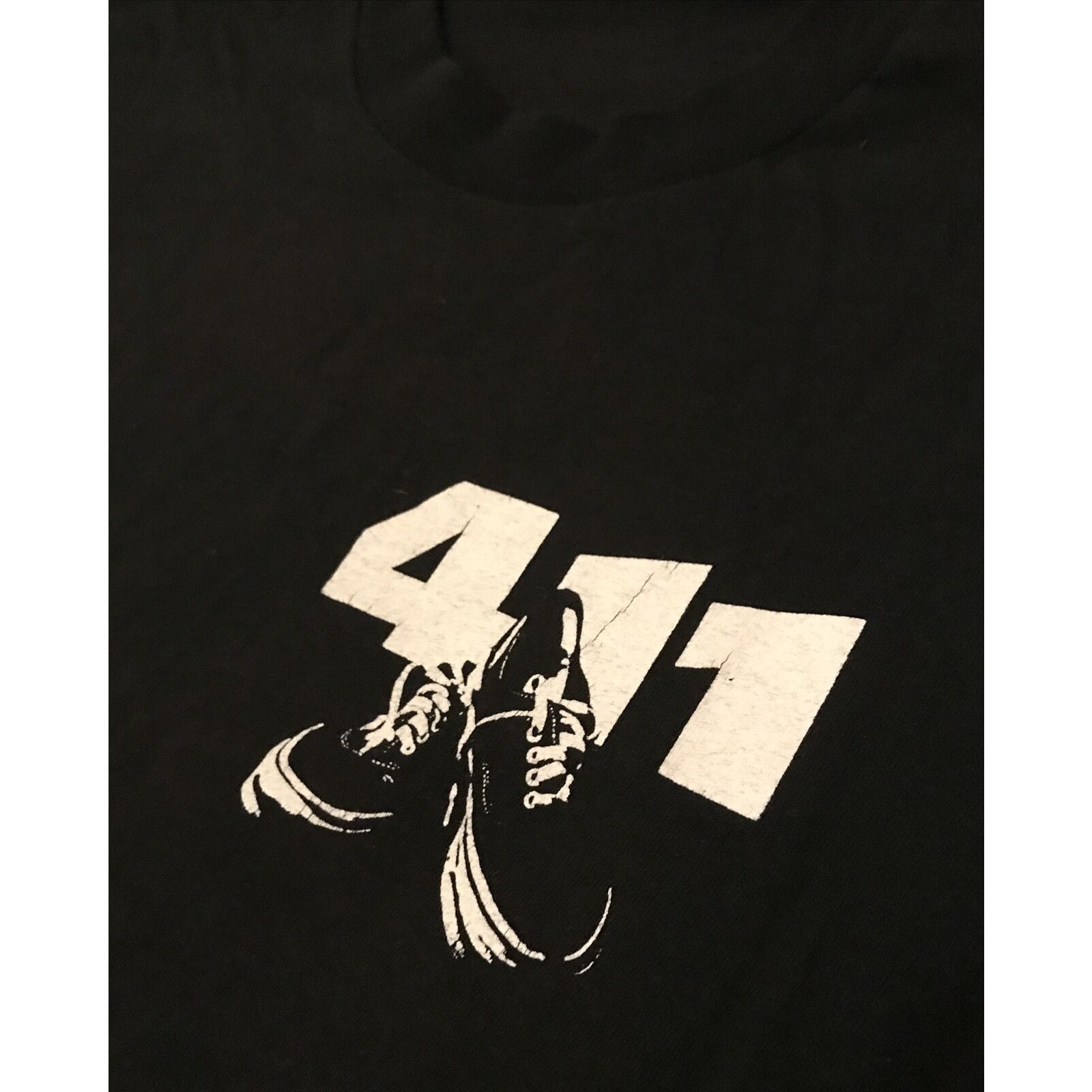 Other Vintage 411 Say It Feed The Fire Punk Hardcore t-shirt Skate Size US L / EU 52-54 / 3 - 3 Thumbnail