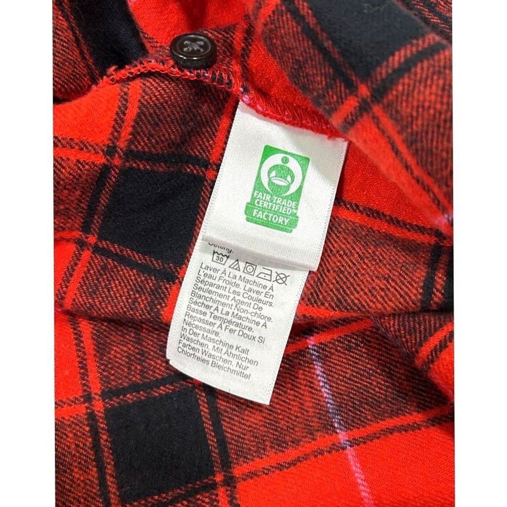 J.Crew NWT J.Crew Button-Down Shirt Womens 8 Red Black Buffalo Plaid Flannel Shirt Boyfriend fit? Size M / US 6-8 / IT 42-44 - 5 Thumbnail