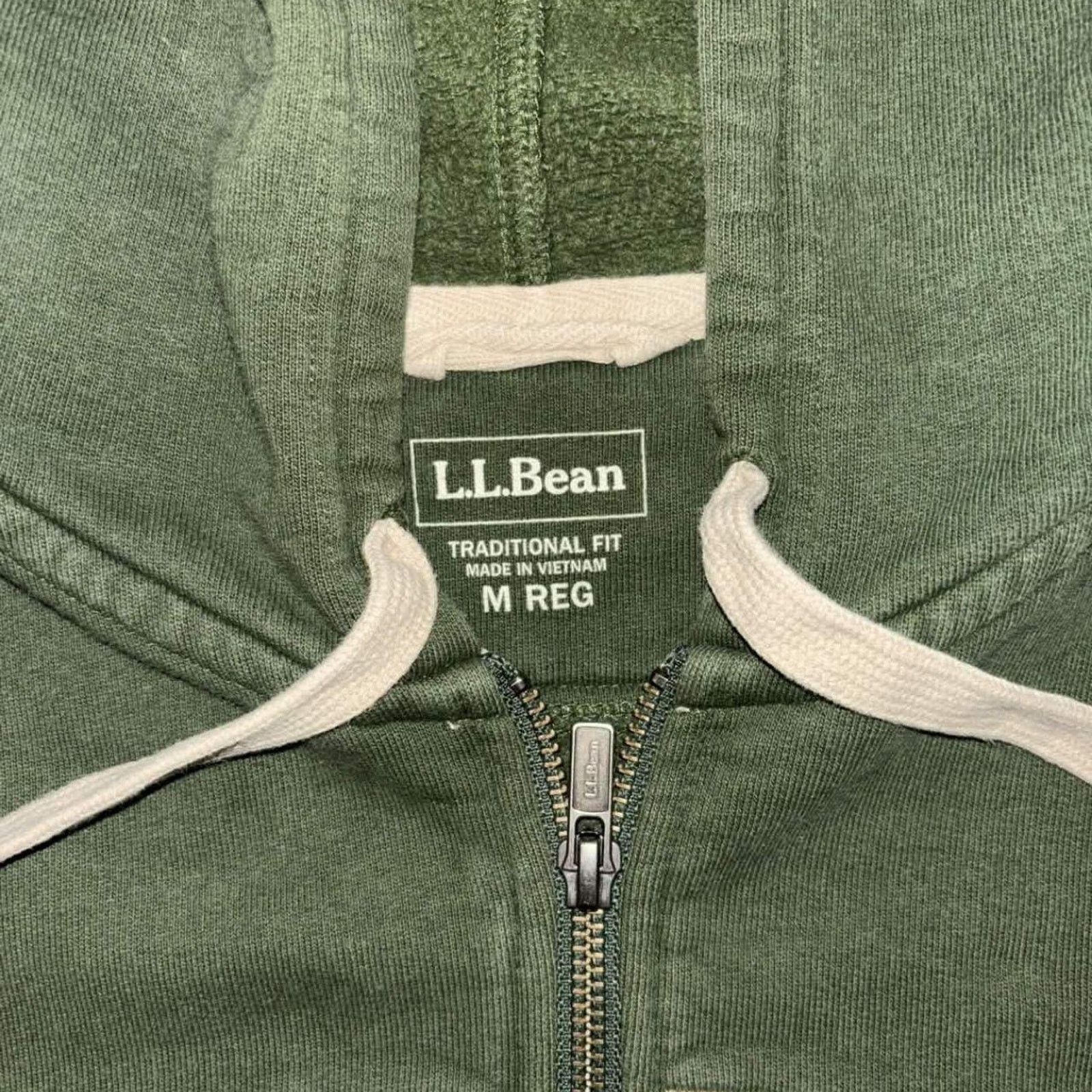 L.L. Bean Vintage L.L. Bean Spellout Zip Up Sweater Size US M / EU 48-50 / 2 - 3 Thumbnail