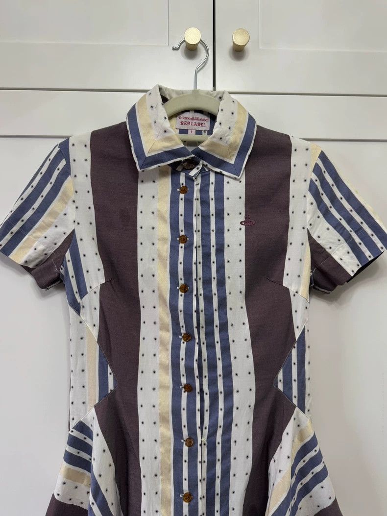 Vivienne Westwood Vivienne Westwood size1 Striped shirt dress Size S / US 4 / IT 40 - 3 Thumbnail