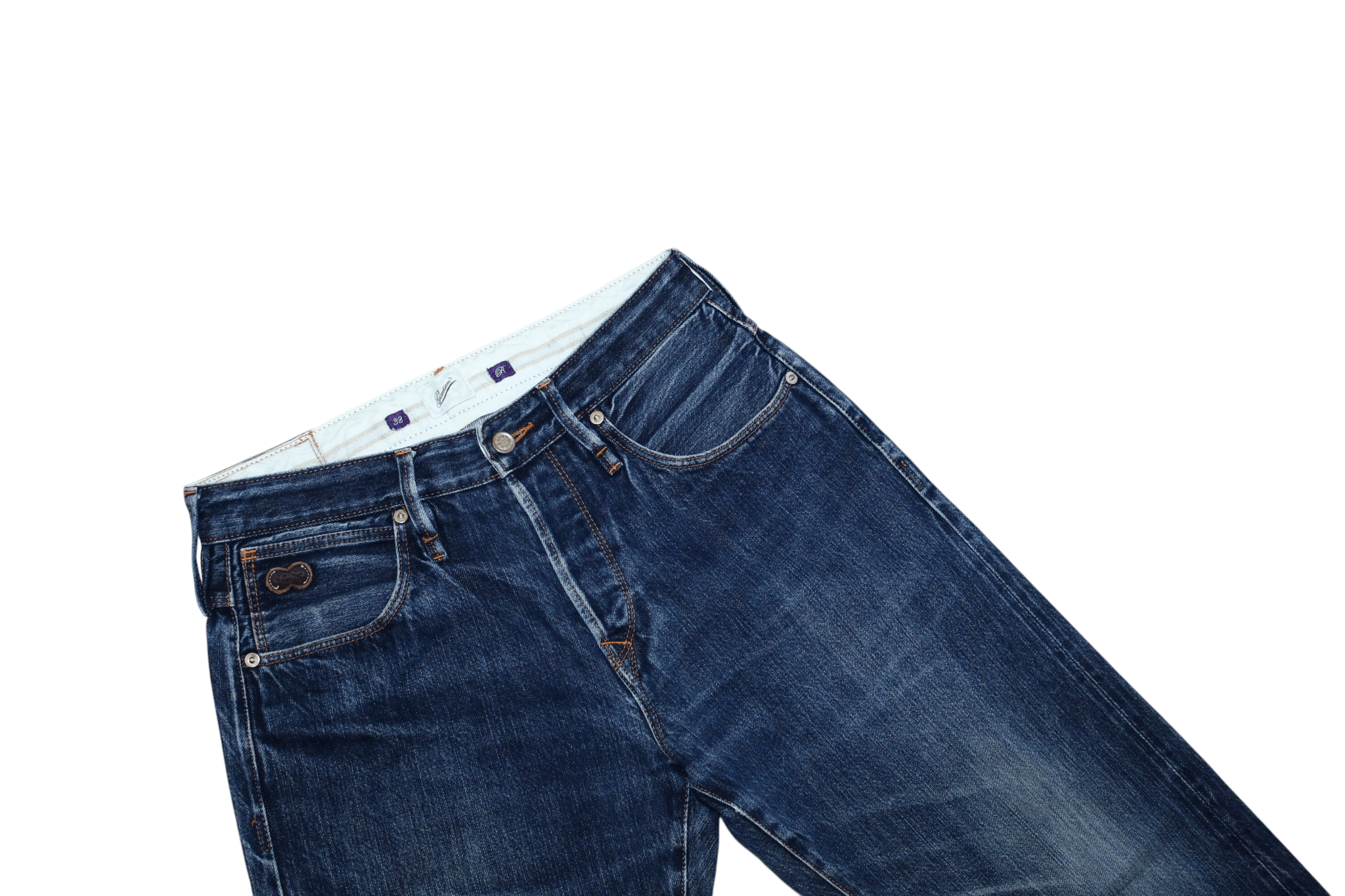 Garbstore Garbstore Regular fit Rigid selvedge Faded Denim work Jeans Size US 32 / EU 48 - 7 Thumbnail