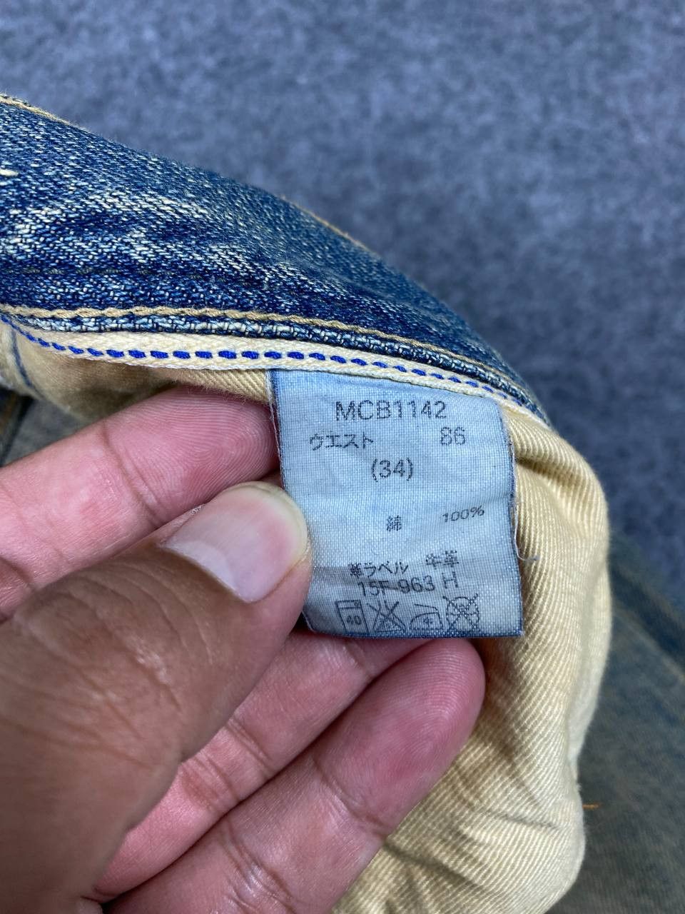 Japanese Brand denim craft japan rusty bootcut distressed denim Size US 38 / EU 54 - 14 Thumbnail