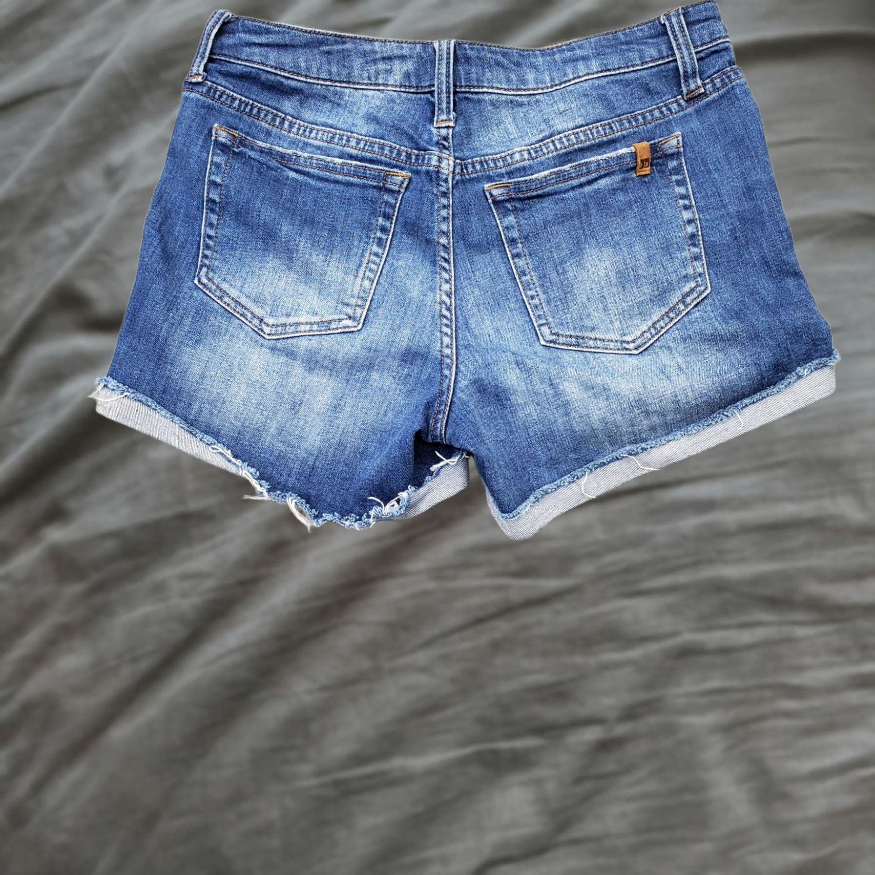 Vintage Joe's Woman Shorts 29 Blue Denim Stretch 5-Pocket Design Outdoor Casual Summer Size 29" - 1 Thumbnail