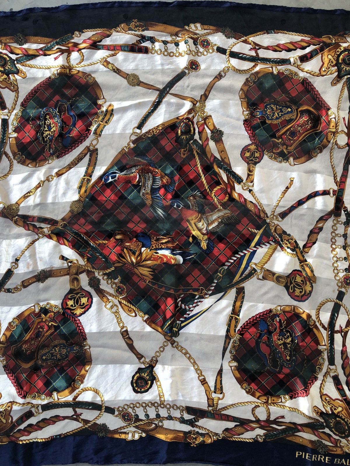 Pierre Balmain Vintage Pierre Balmain Paris Silk Scarf Size ONE SIZE - 2 Thumbnail