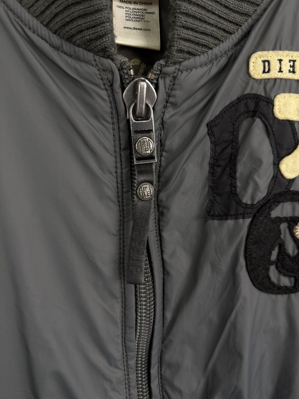 Diesel × Diesel Black Gold × Japanese Brand 🇯🇵 Diesel Japan Style Bomber Jacket Retro Kapital Style Rare Size US XL / EU 56 / 4 - 6 Thumbnail