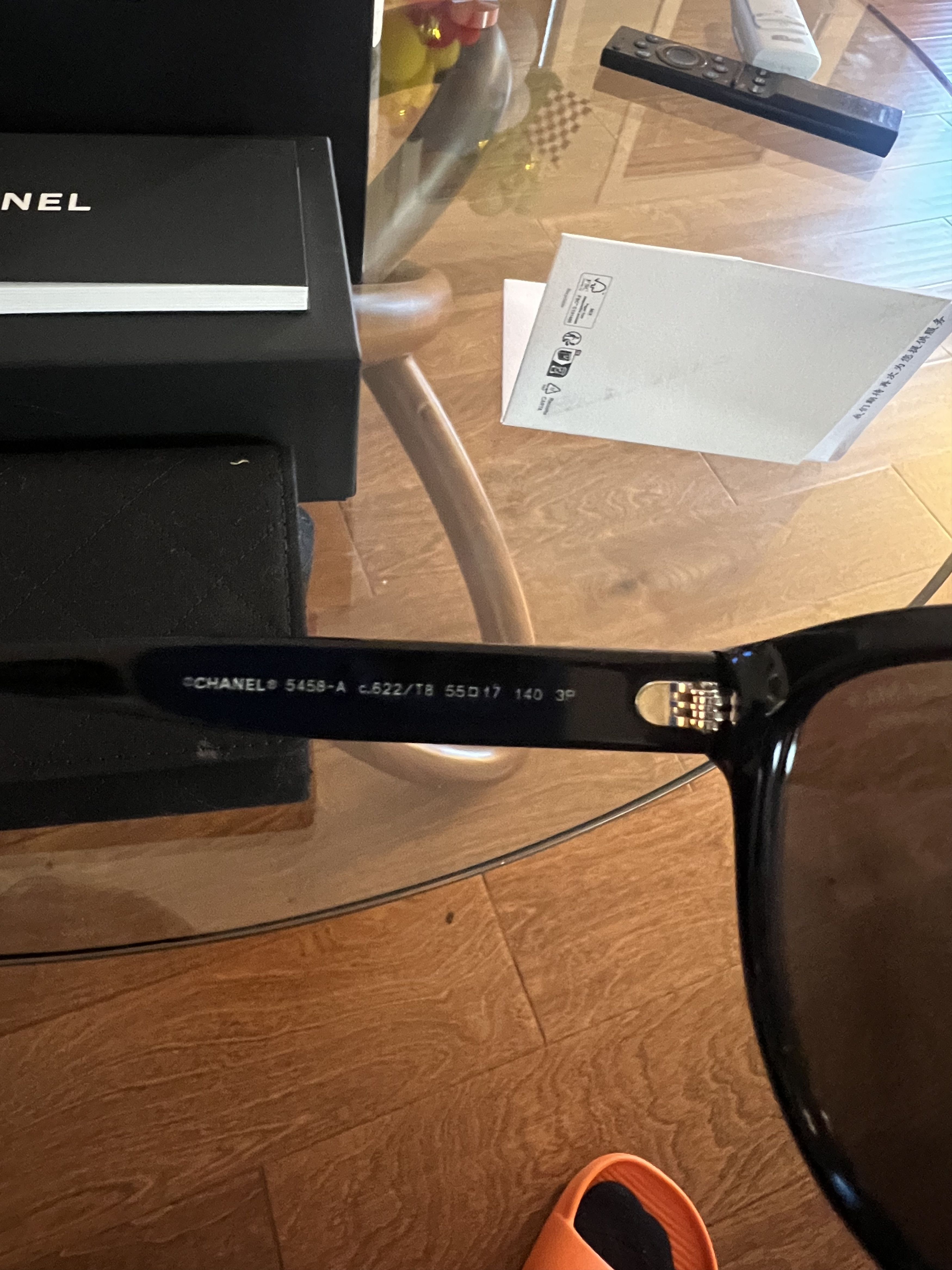 Chanel Oval Sunglasses Size ONE SIZE - 5 Thumbnail