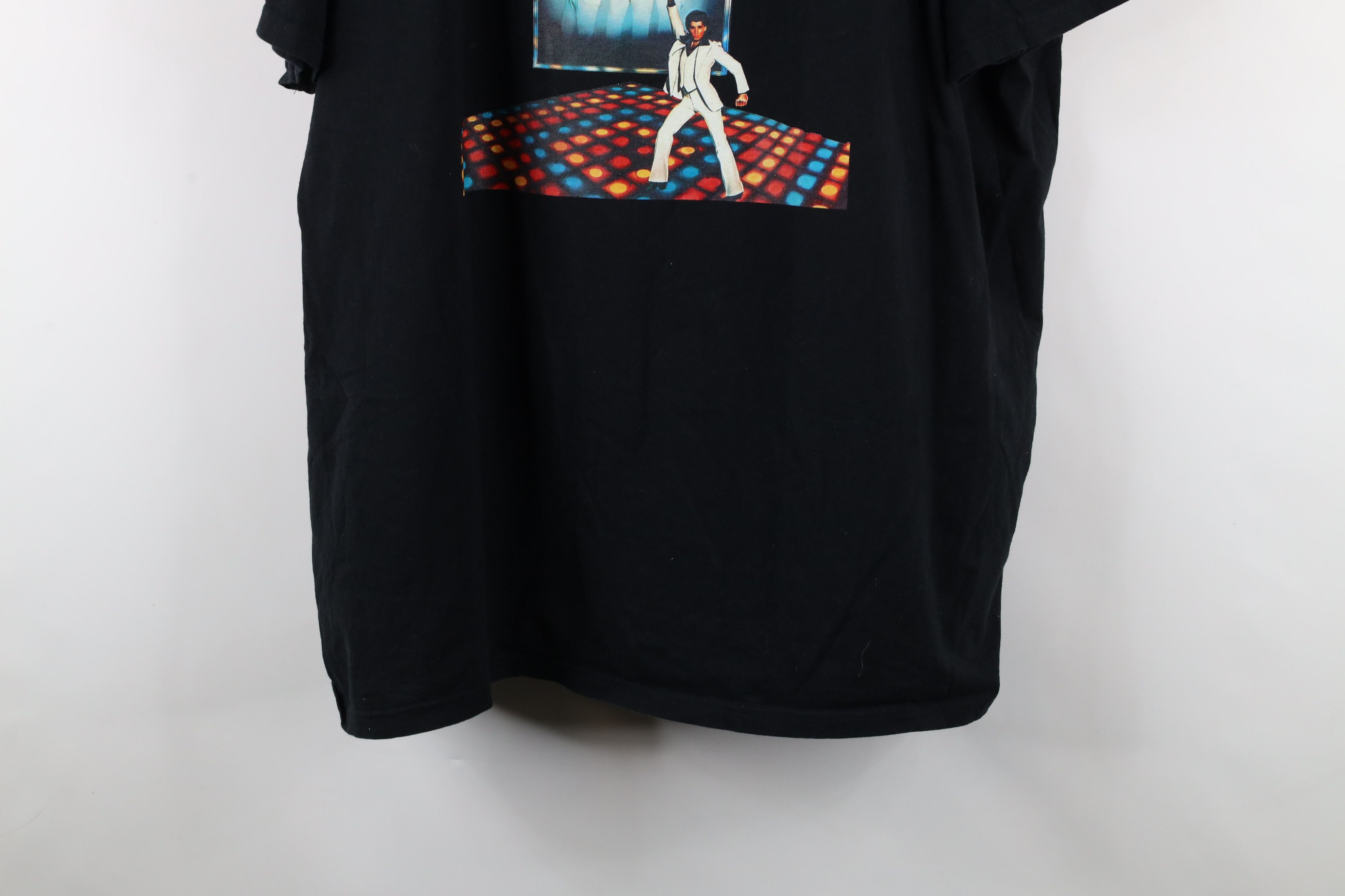 Vintage Vintage 90s Gees Saturday Night Fever Movie T-Shirt Black Size US XXL / EU 58 / 5 - 3 Thumbnail
