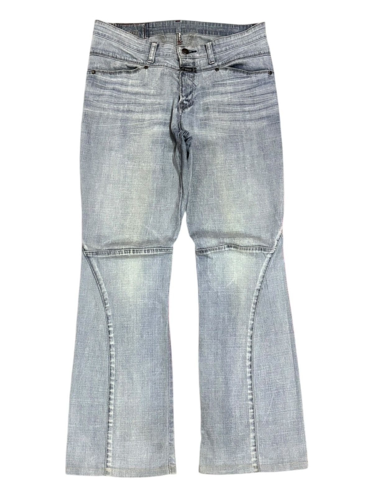 Marithe + Francois Girbaud Vtg 90s MFG Marithe Francois Girbaud Flared Bootcut Jeans Size US 32 / EU 48 - 3 Thumbnail