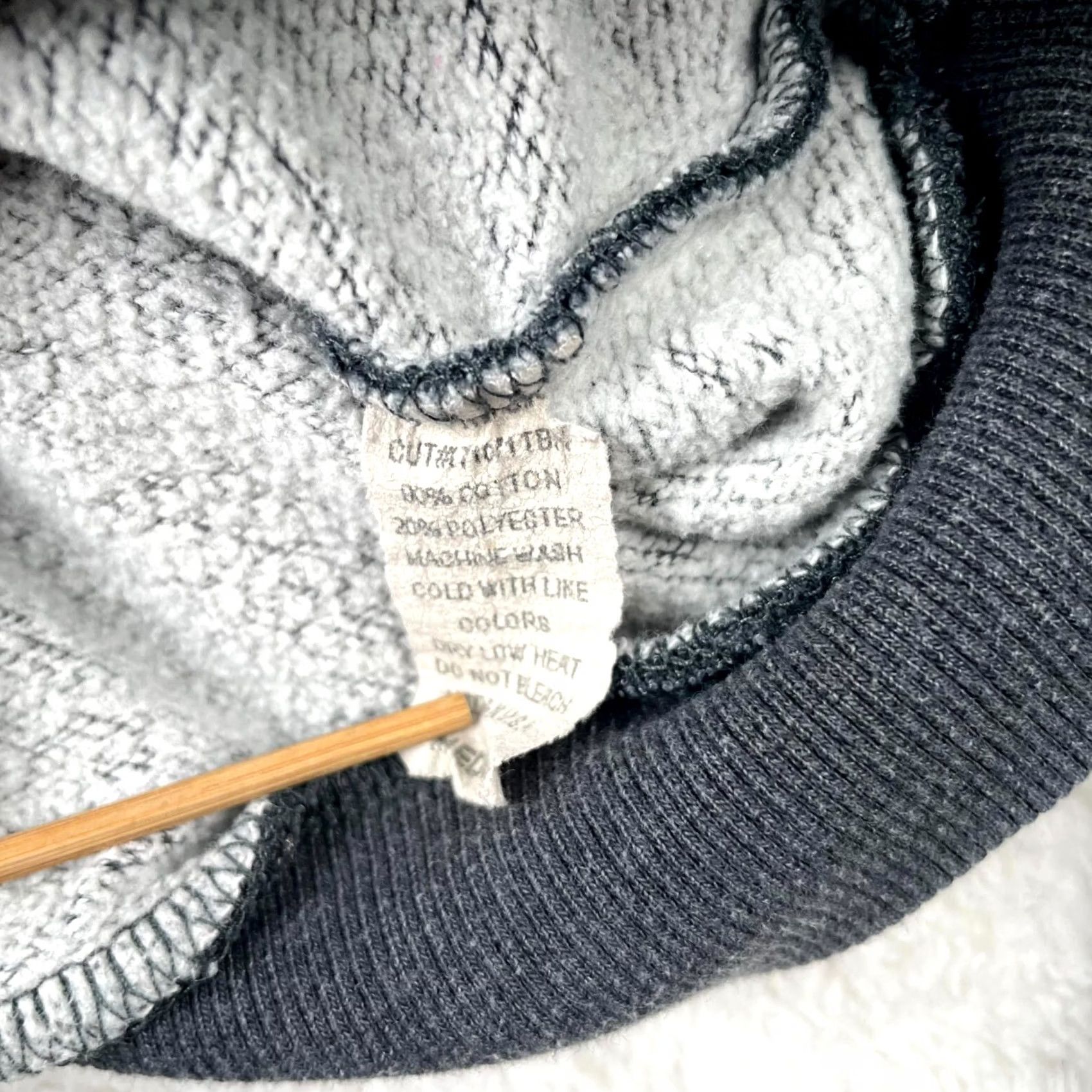 Vintage VINTAGE Semper Fi Hoodie Mens M Gray USA USMC Pullover Hooded Fleece Lined Logo Graphic Print Collegiate Patriotic 90s Marines Size US M / EU 48-50 / 2 - 6 Thumbnail