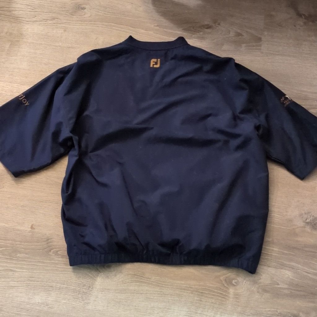 Footjoy Footjoy Vintage Blue Short Sleeve Golf Pullover Size Large Size US L / EU 52-54 / 3 - 7 Thumbnail