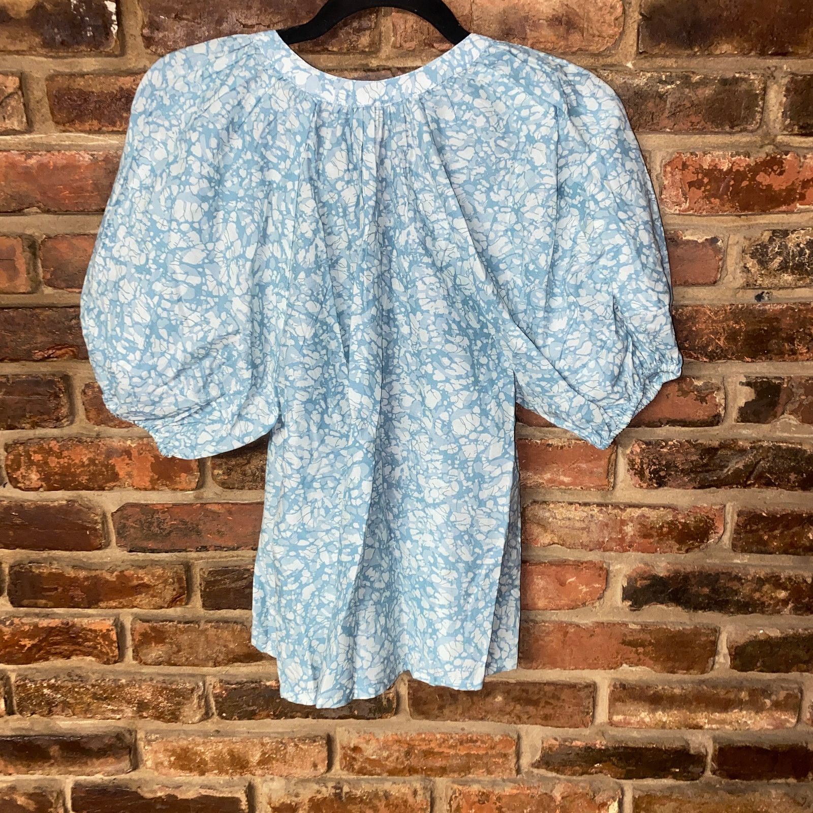 Other NWT House of Harlow 1960 Puff Sleeve Keyhole Blouse XS Size XS / US 0-2 / IT 36-38 - 8 Thumbnail