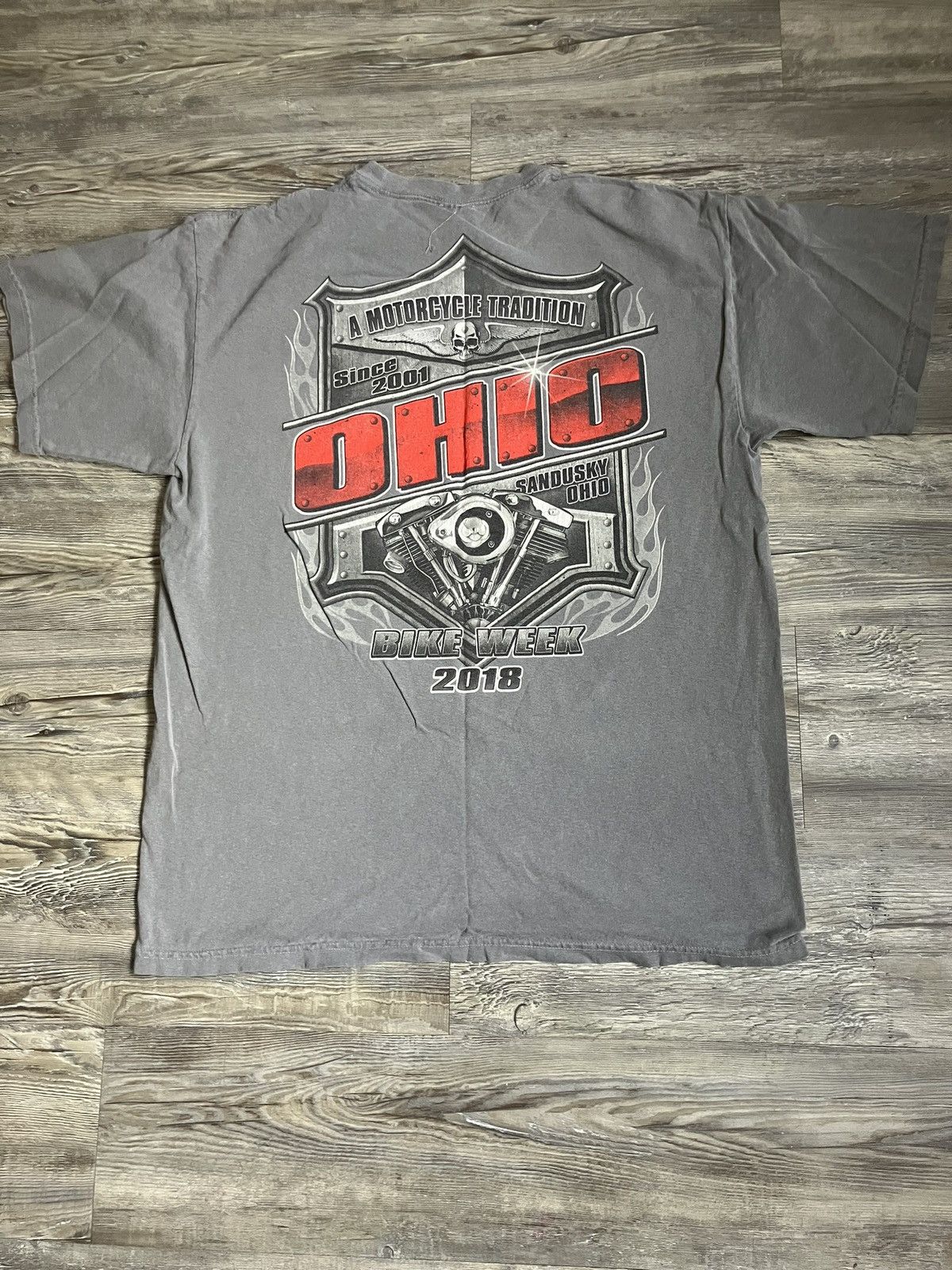 Harley Davidson Ohio Bike Week 2018 T Shirt Vintage Size XXL Size US XXL / EU 58 / 5 - 1 Thumbnail