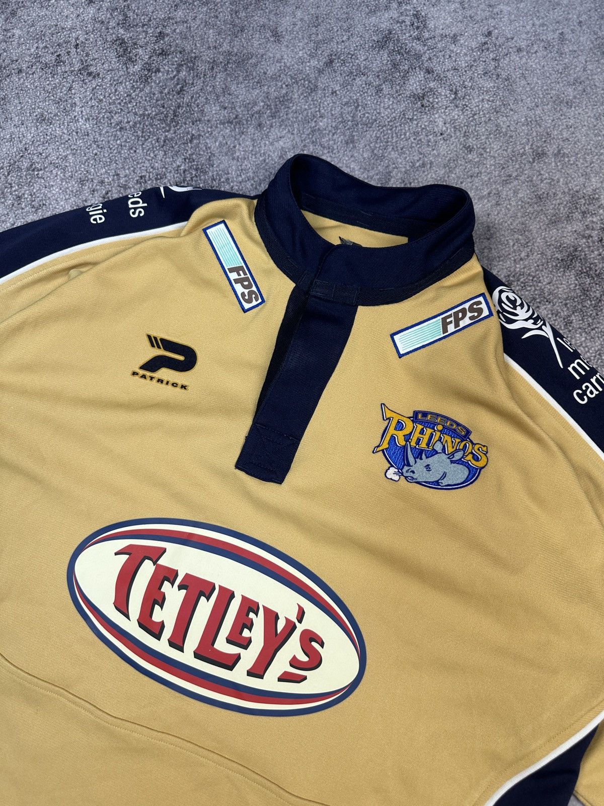 Vintage Patrick Leeds Rhinos Rugby Jersey Rare Vintage L Size US L / EU 52-54 / 3 - 2 Thumbnail