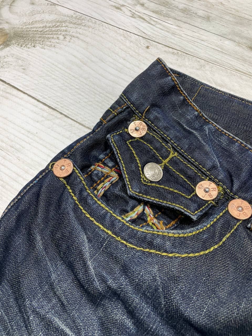 True Religion Vintage True Religion Billy Super T Denim Jeans Y2K 90s Size US 36 / EU 52 - 9 Thumbnail